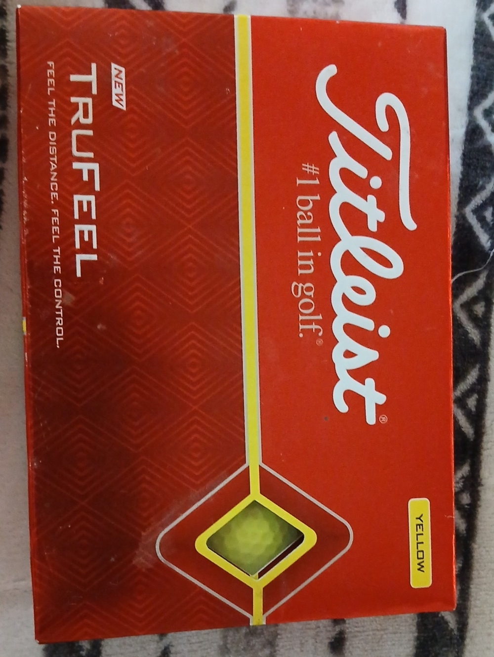 Titleist Yellow Golf Balls 12